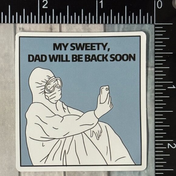 🌀10/$10🌀 Healthcare Nurse Doctor Reusable Waterproof Vinyl Sticker Decal - Picture 1 of 1